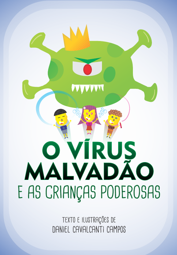 O Vírus Malvado e as Crianças Poderosas - Capa