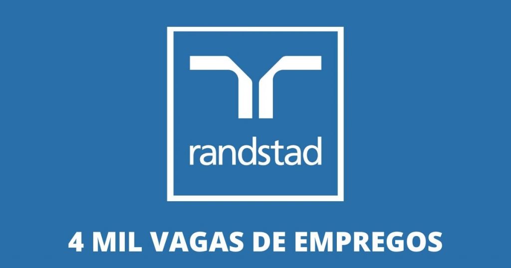 Randstad disponibiliza 4 mil vagas de empregos