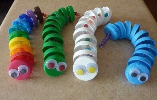 Ideias de Brinquedos  Feitos com Materiais Recicláveis - Imagem 04