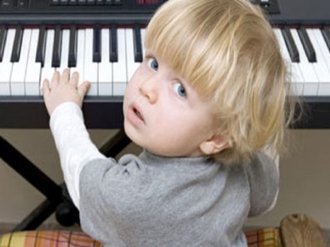 O piano, um instrumento musical para crianças