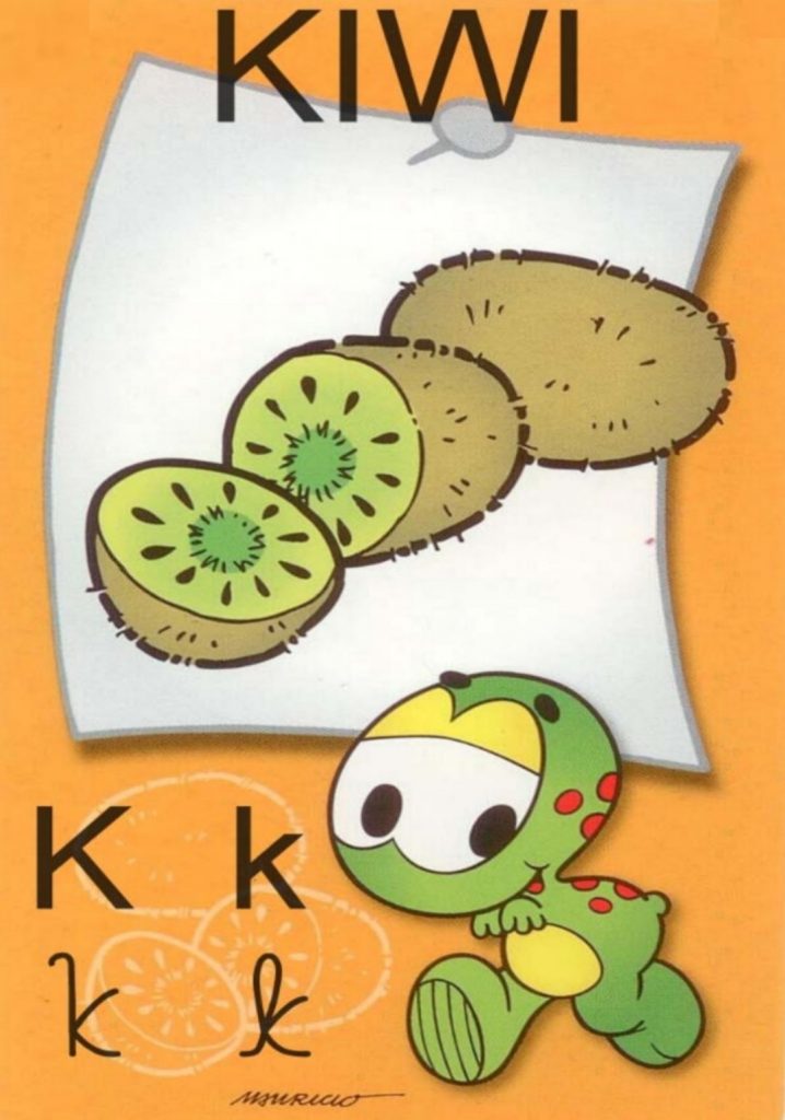 Alfabeto Ilustrado da Turma da Mônica: Letra K