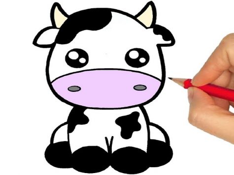 Desenhos de Vaca para Colorir e Imprimir