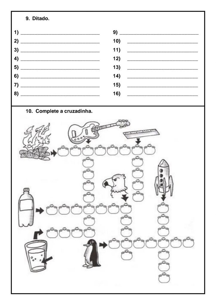 Atividades de Ortografia Qua, Que e Qui — SÓ ESCOLA