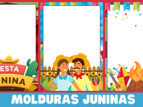 Molduras Festa Junina (selfie)