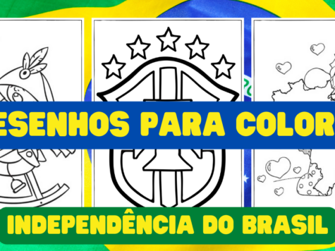 Desenhos para colorir: Independência do Brasil