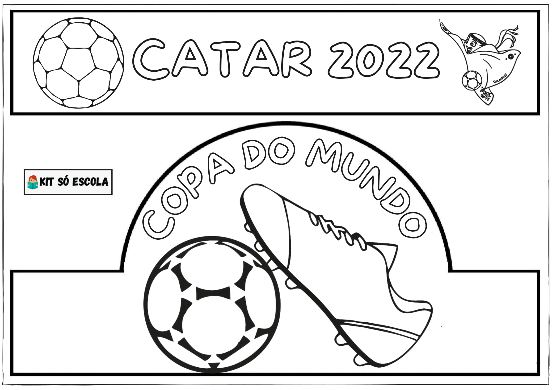 15 Atividades Copa do Mundo 2022 — SÓ ESCOLA  Copa do mundo 2022, Copa do  mundo, Educação infantil