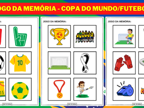 Jogo da Memória: Copa do Mundo